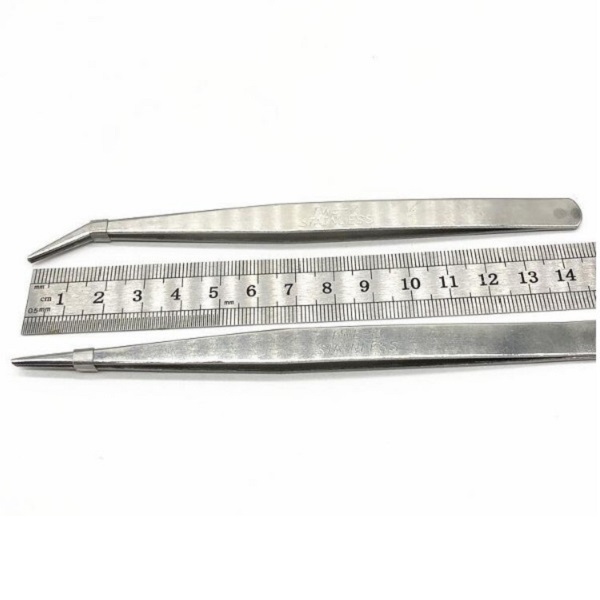 Nhíp gắp Nụ trầm, Tim đèn... 10cm