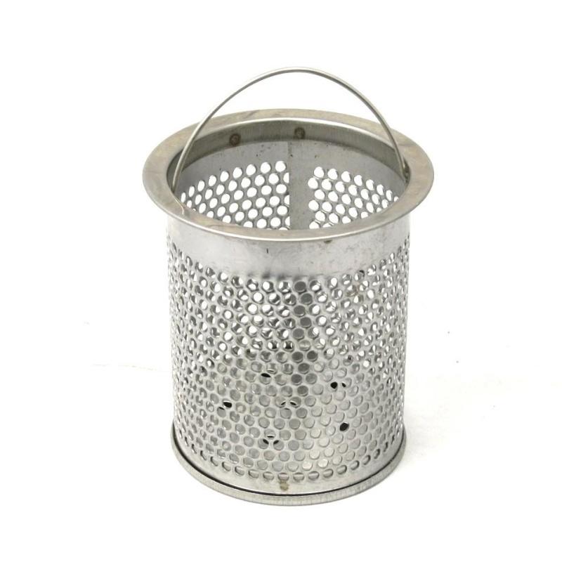 Lồng trụ lọc rác bồn rửa chén inox có quai