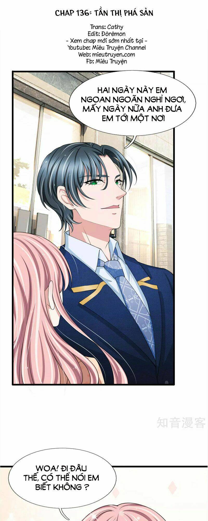 phúc hắc lão công buông em ra chapter 136 1