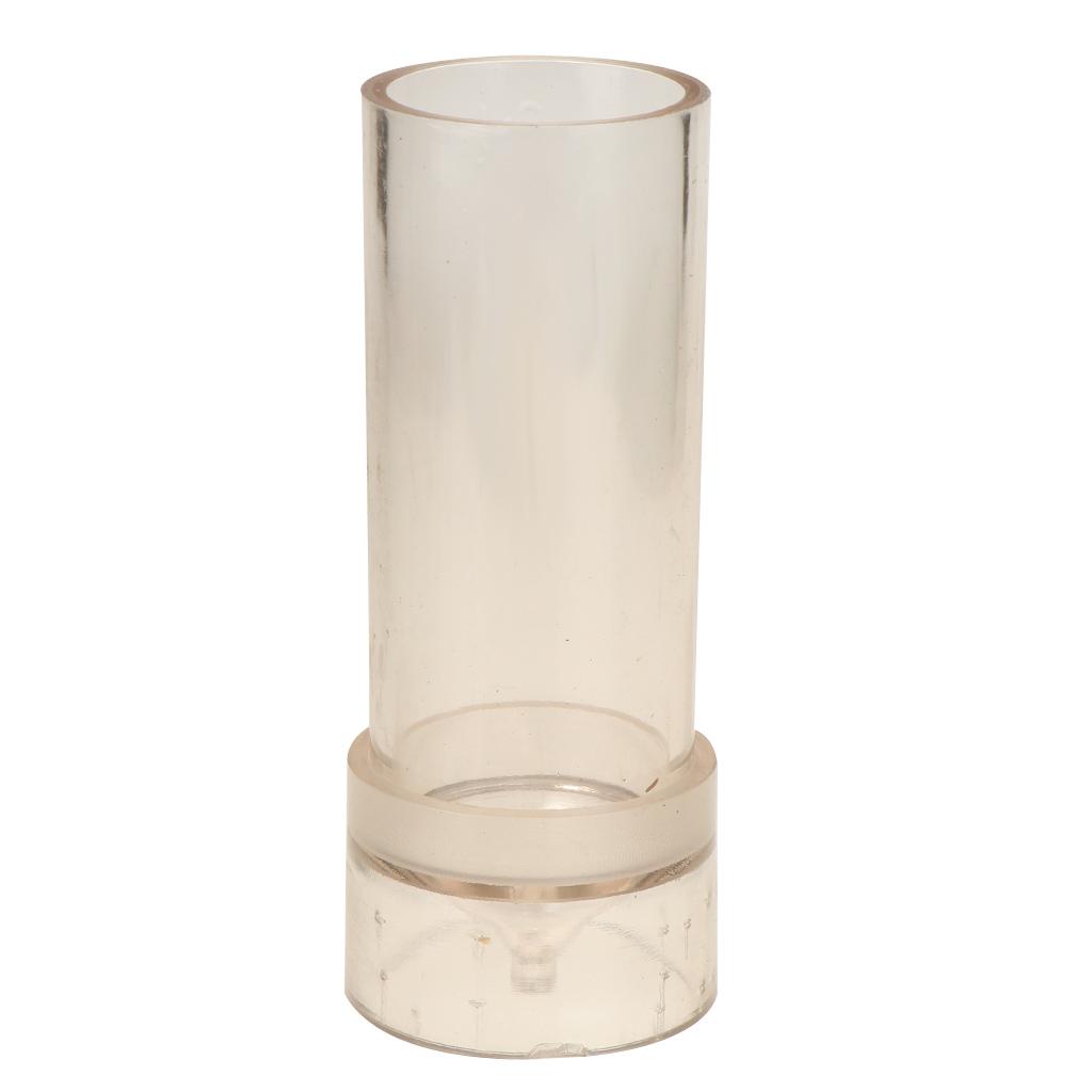 100mm 125mm 150mm Spire Cylinder Plastic Clear Candle Making Model Church Top Designs Candle Mould DIY Candle Craft Tool Soap Clay Craft Mould