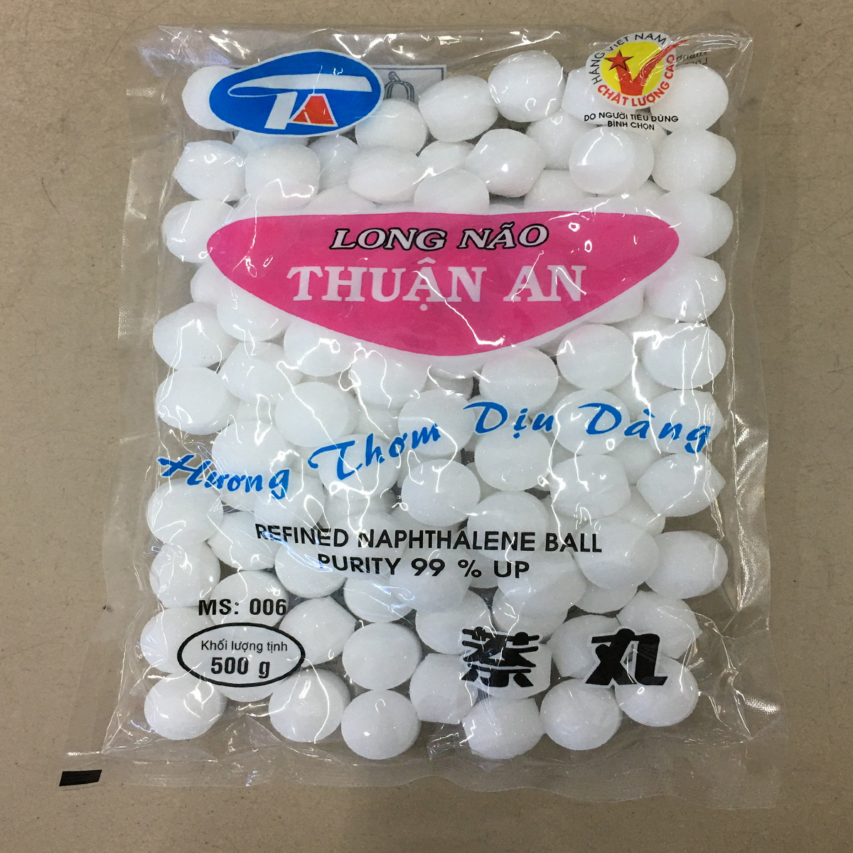 LONG NÃO THUẬN AN-Xua Tan Ẩm Mốc và Côn Trùng, gói 500g