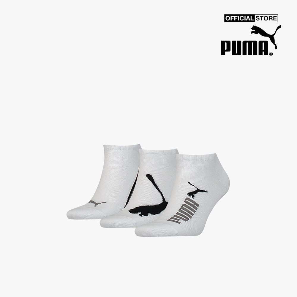 PUMA - Set 3 đôi vớ cổ thấp phối logo thời trang 9