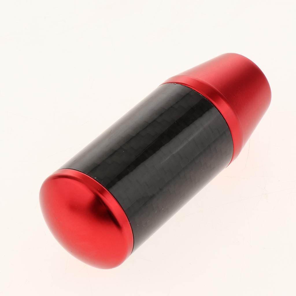 Auto Carbon fiber Manual Car Gear Stick Shifter Knob