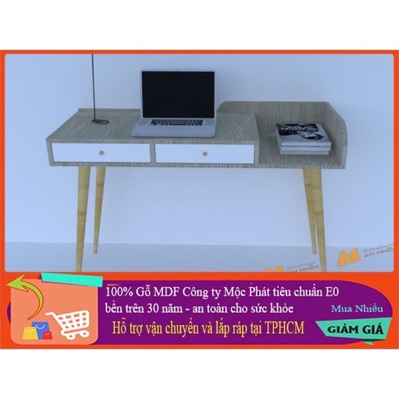 Made in Việt Nam Bàn làm việc , Bàn học , bàn học sinh ngăn kéo- gỗ mdf 17mm công ty Mộc Phát độ bền trên 30 năm AN001