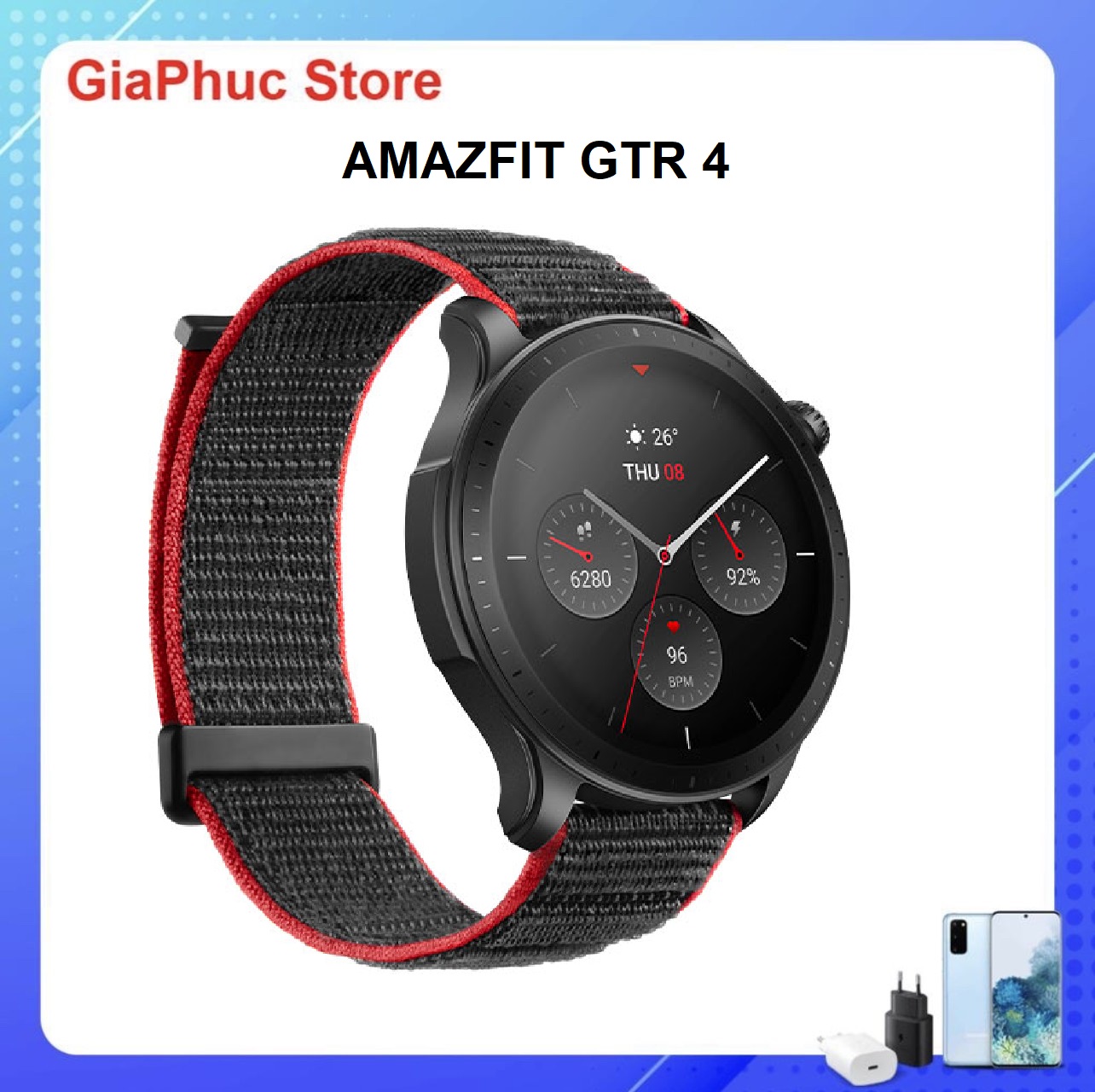 Đồng hồ thông minh Amazfit GTR 4 Hàng Chính Hãng