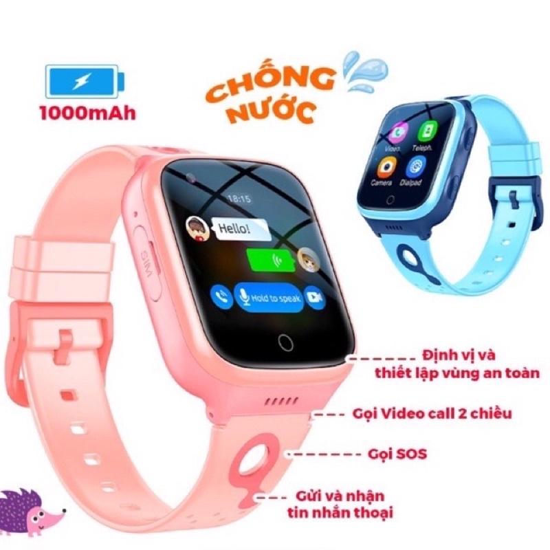 Đồng Hồ Thông Minh Cho Bé 4G CLEVER HIPPO TOY CLEVERKID (hàng cao cấp)