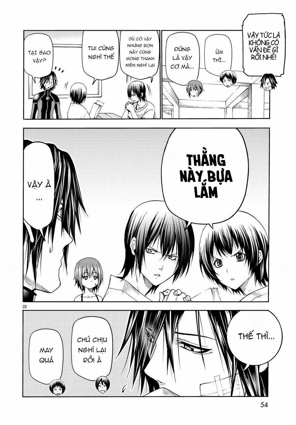cô gái thích lặn - grand blue chapter 52 22