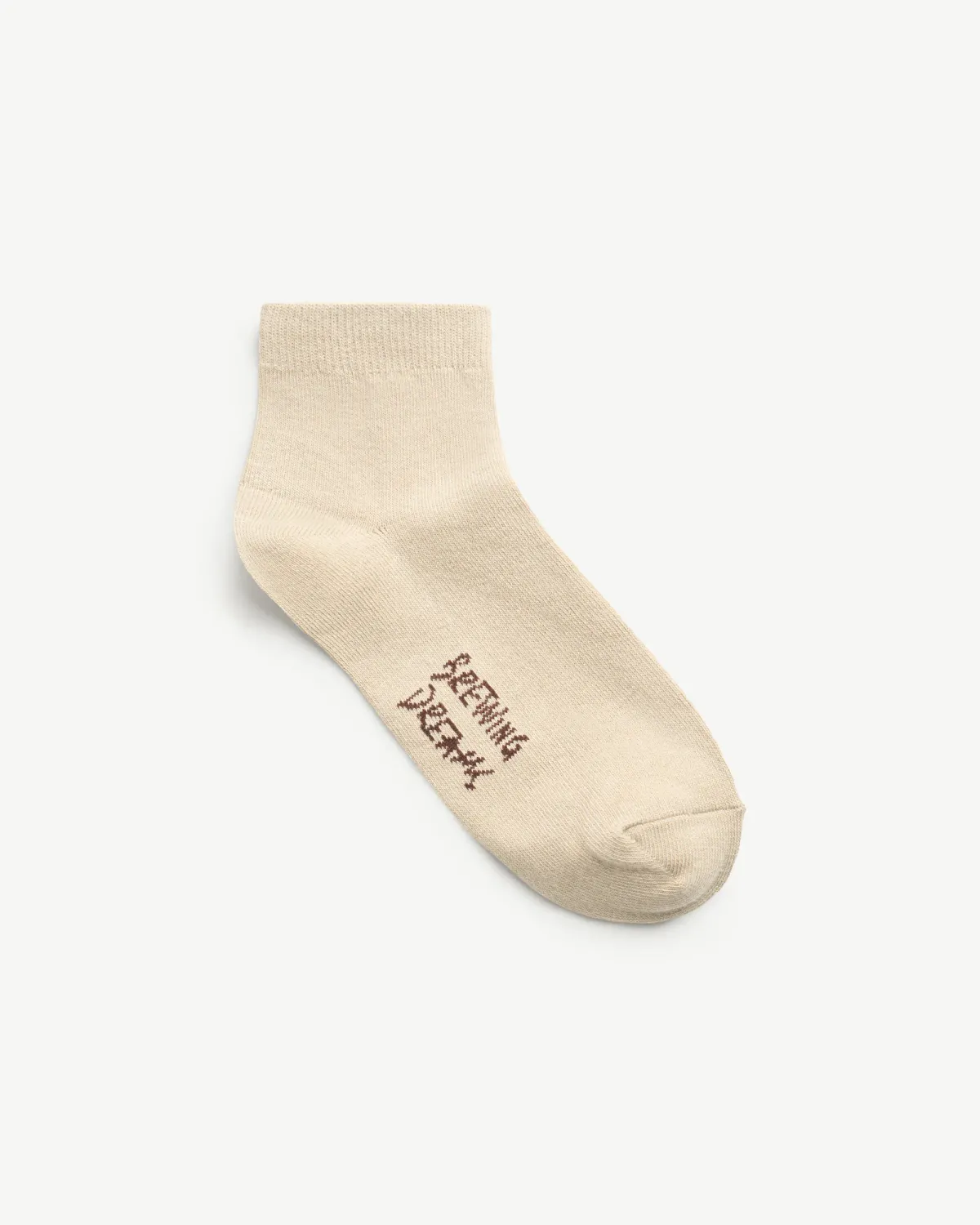 Tất / Vớ Unisex Ngắn Basic Dệt Chữ - ROUTINE 10S25SOC005