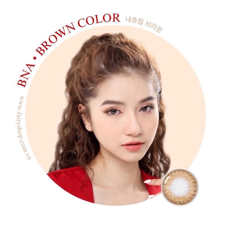 Áp tròng BNA BROWN 14.0MM - FAIRY SHOP CONTACT LENS độ cận 0 đến 6