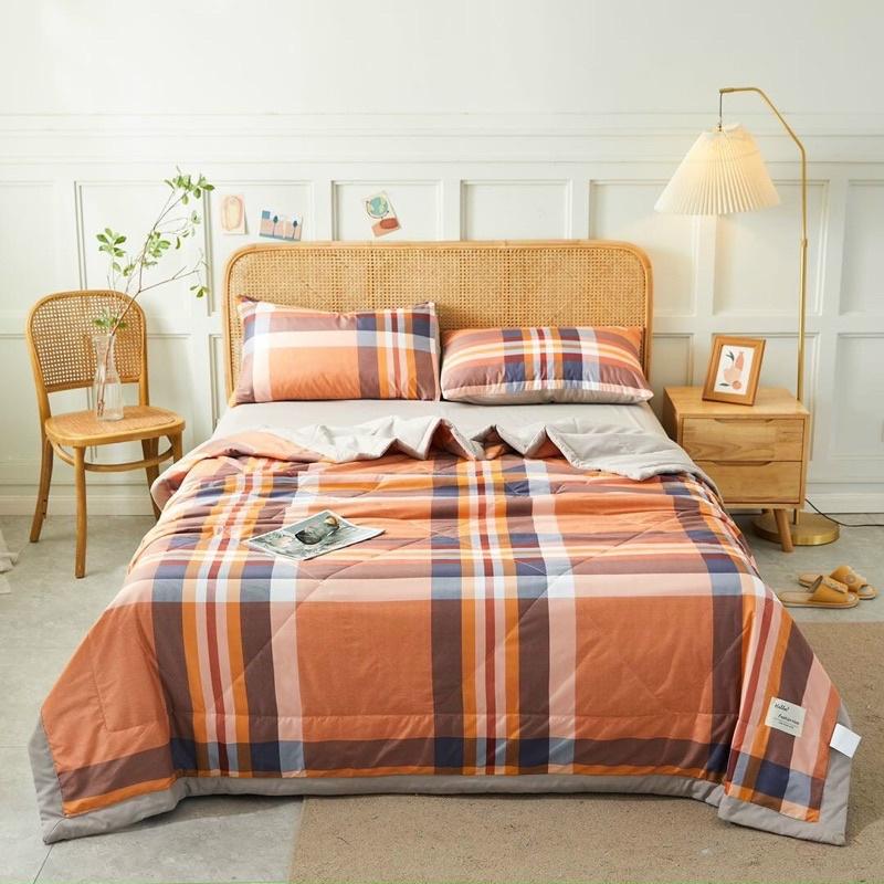 Set 4 món chăn ga gối đũi