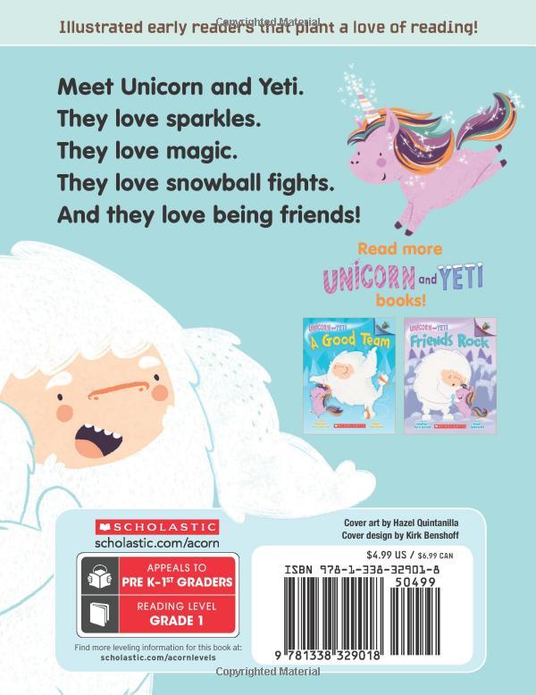 Sách ngoại văn: Unicorn And Yeti #1: Sparkly New Friends