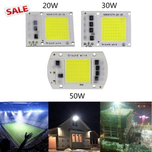 Chíp Led 20W/30W/50W LED Drive-Free COB Chip Lamp 220V