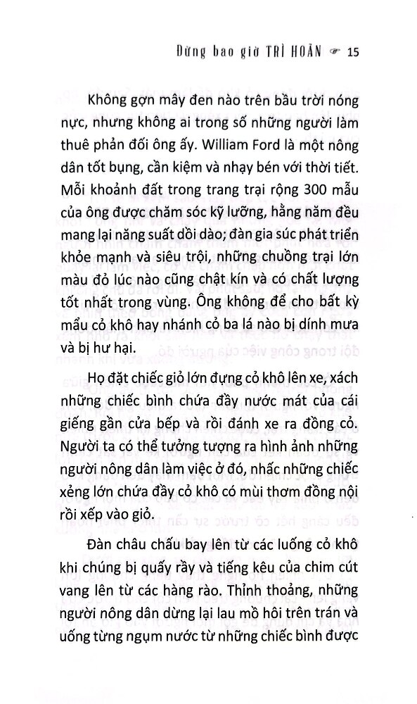 Đừng Bao Giờ Trì Hoãn (SB)