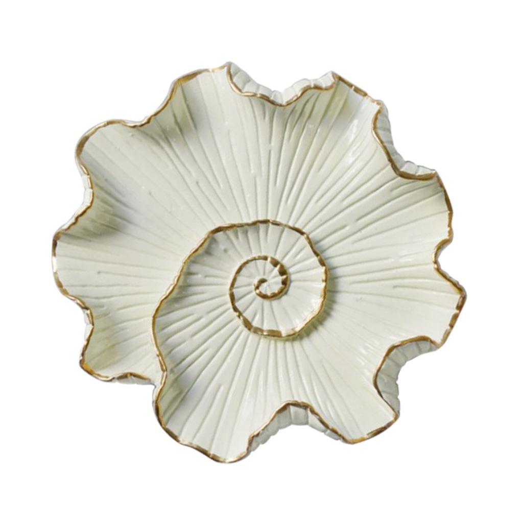 Set 3pcs Beige Lotus Leaf Wall Hanging Ornament Artwork for Home Wall Decor