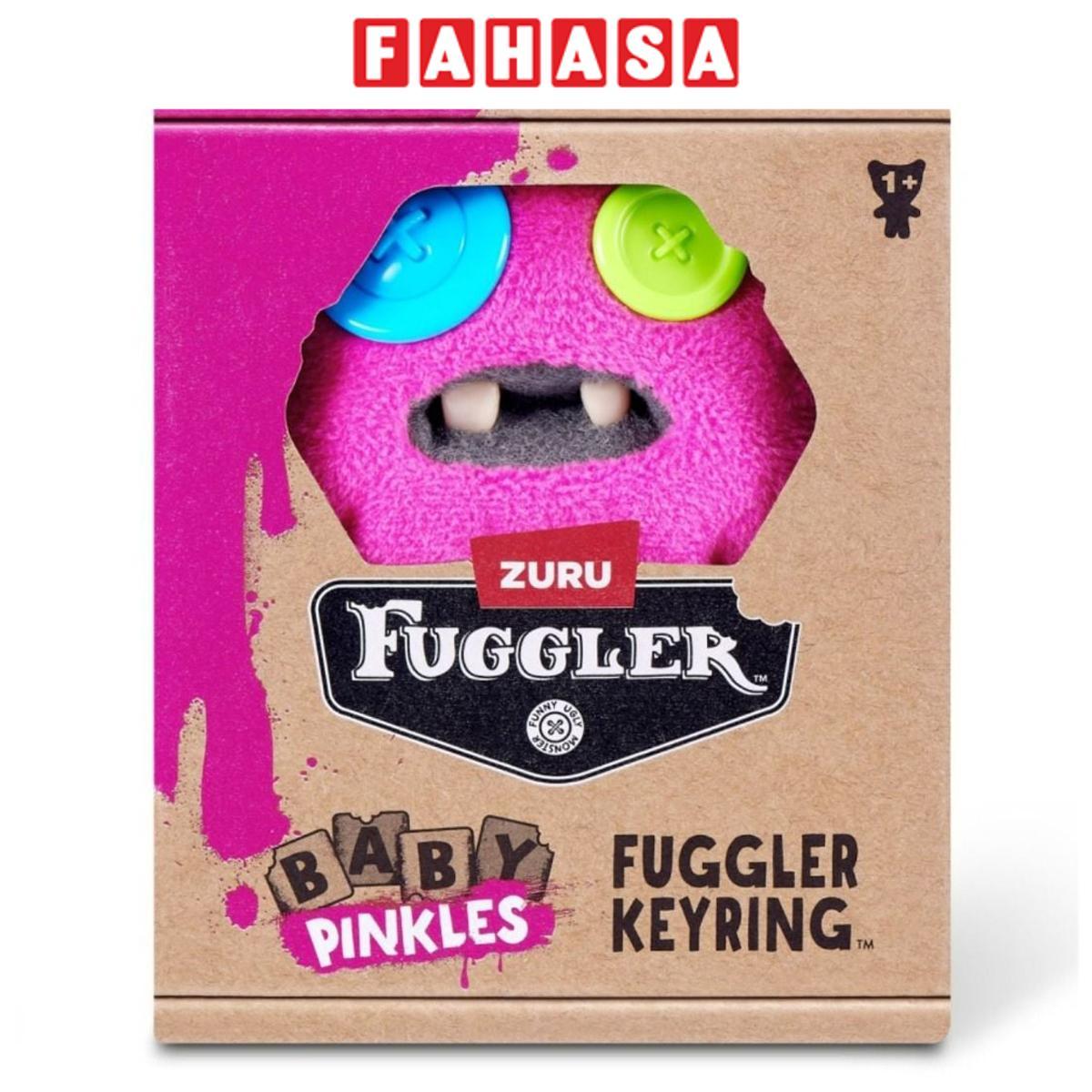Đồ Chơi Sưu Tầm Fuggler Baby Pinkles Keyrings 3.5 Inch - Zuru Toys 15759 - Sasquoosh