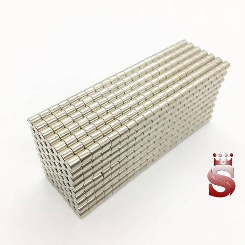 Gói sản phẩm 20 viên nam châm tròn kích thước 5x5mm, 10 viên nam châm chữ nhật kích thước 20x5x2mm