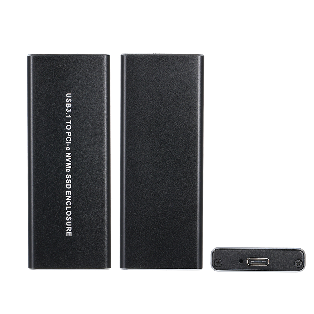 USB 3.1 PCI-E NVMe SSD Type-C. Ổ cứng ngoài bằng nhôm M.2 10 Gbps
