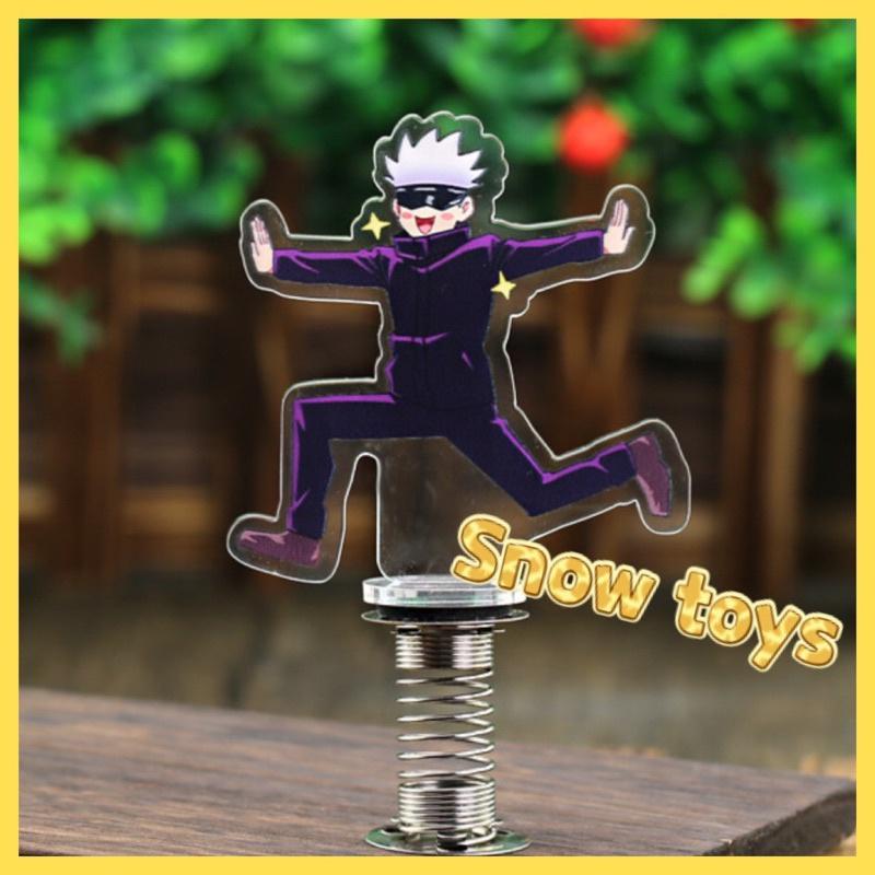 Mô Hình Tượng Standee Acrylic Mica 2 mặt Gojo Satoru Toge Inumaki lò xo lắc lư - Jujutsu Kaisen Chú thuật hồi chiến