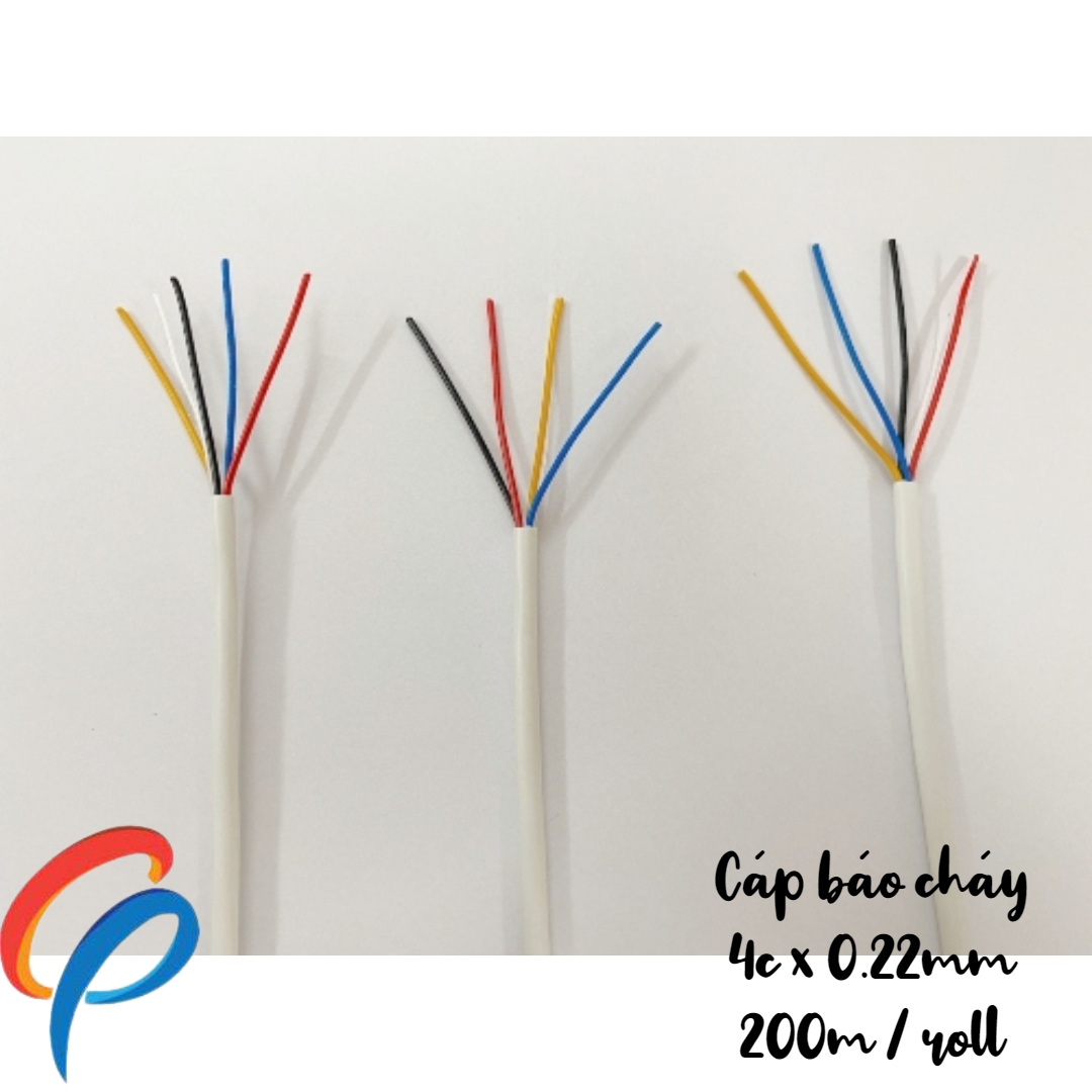 Cáp báo cháy Altek Kabel CBC-4x0.22mmcu điện áp 500 volt