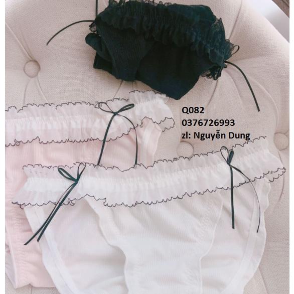 Quần Lót Nữ Cotton Mỏng Kháng Khuẩn Phối Ren Xuất Đông Âu . Hàng Loại Đẹp.