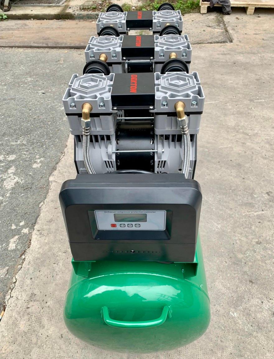 MÁY NÉN KHÍ KHÔNG DẦU 6750W 160L DEKTON DK-AC89-160 - HÀNG CHÍNH HÃNG