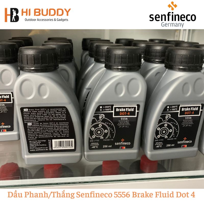 Dầu Phanh - Thắng SENFINECO 5556 Brake Fluid Dot 4 250ml