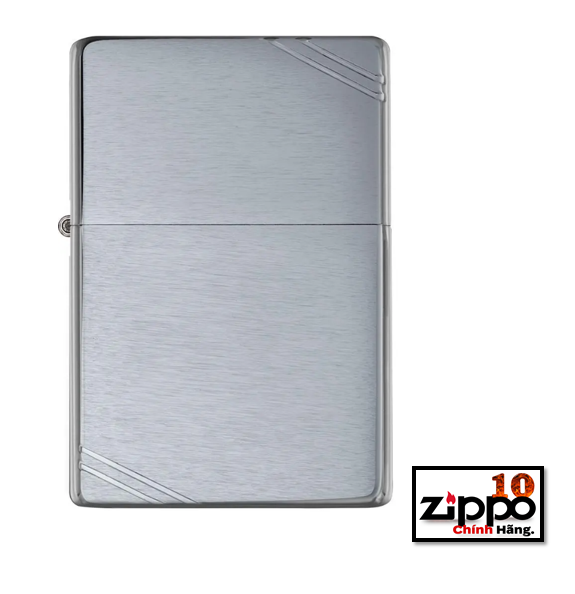 Bật lửa Zippo (nhám góc) Brushed Chrome Vintage with Slashes SKU: 230 - Chính hãng 100%