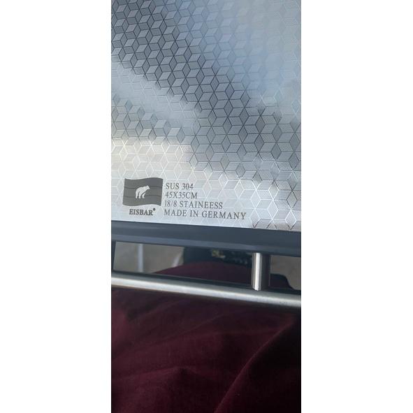 Thớt Inox 304 Kháng Khuẩn Đa Năng 2 Mặt inox + Nhựa PP Size 45,5 x 29,5