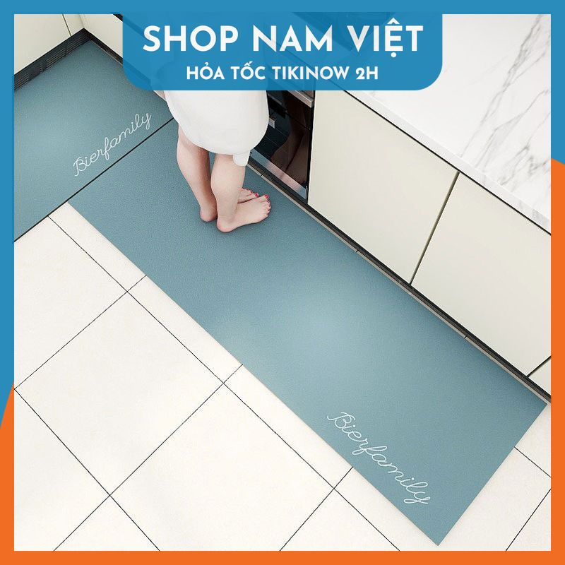 Bộ 2 Thảm Nhà Bếp Siêu Thấm Chống Trượt Dễ Dàng Vệ Sinh