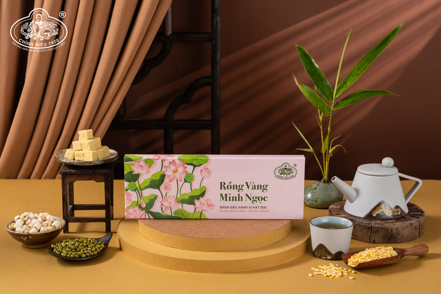 Bánh đậu xanh Rồng Vàng Minh Ngọc A28