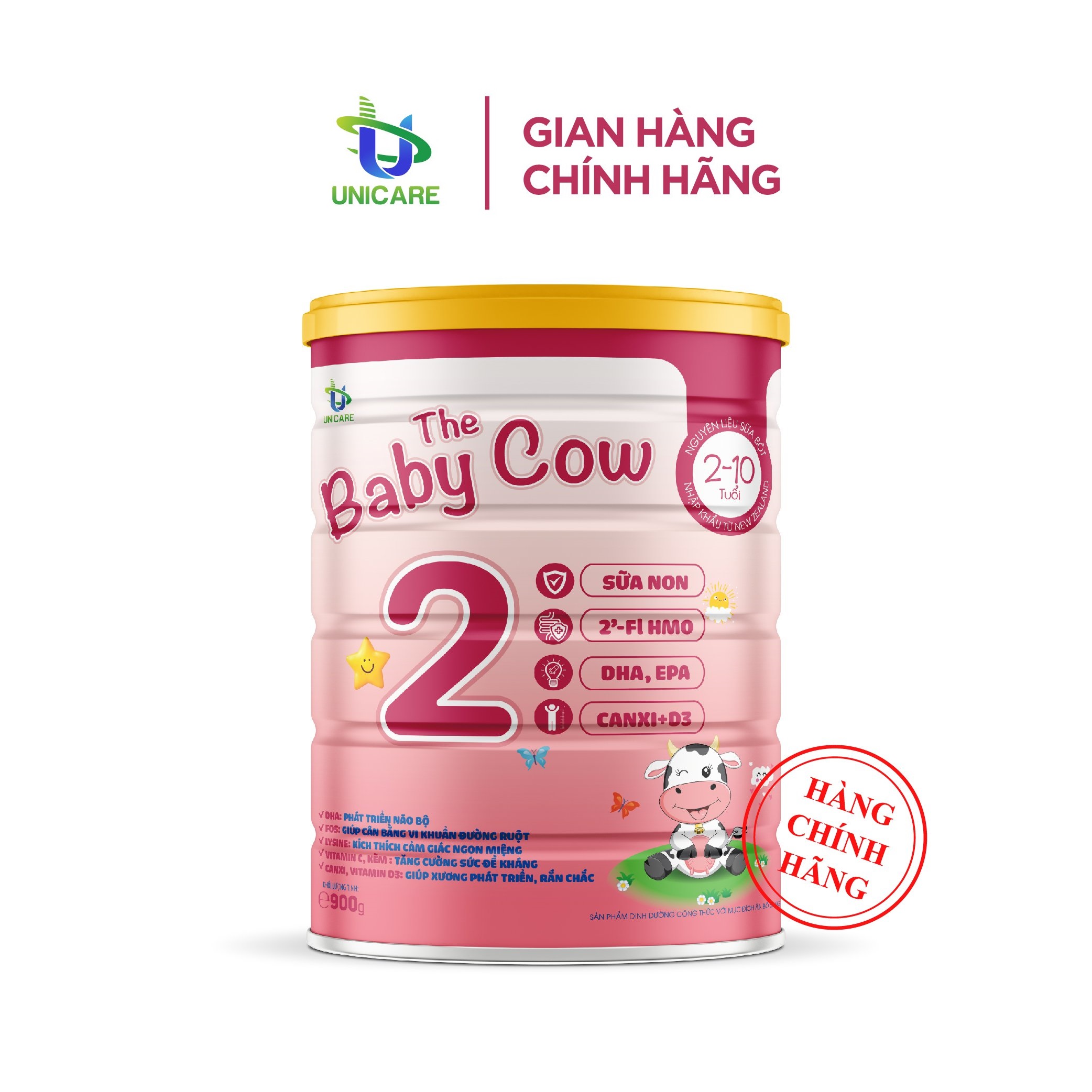 Sữa Non The Baby Cow 2 (900gr)