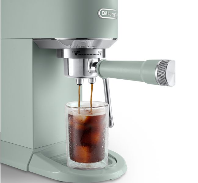 Máy pha cà phê espresso DeLonghi Dedica Duo EC890.GR - Hàng Chính Hãng