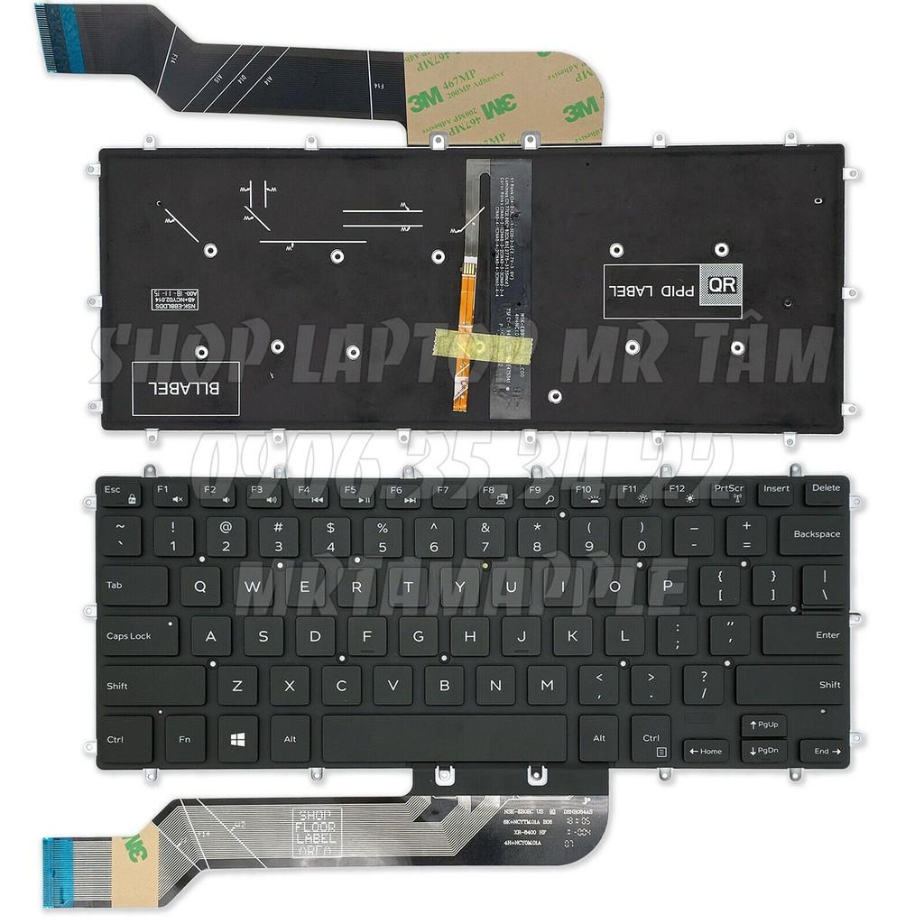 (KEYBOARD) BÀN PHÍM LAPTOP DÀNH CHO DELL 7466 dùng cho Inspiron 15-5000 5368 5370 5373 5378, 15-7000 7378 7460 7466 7467 7560