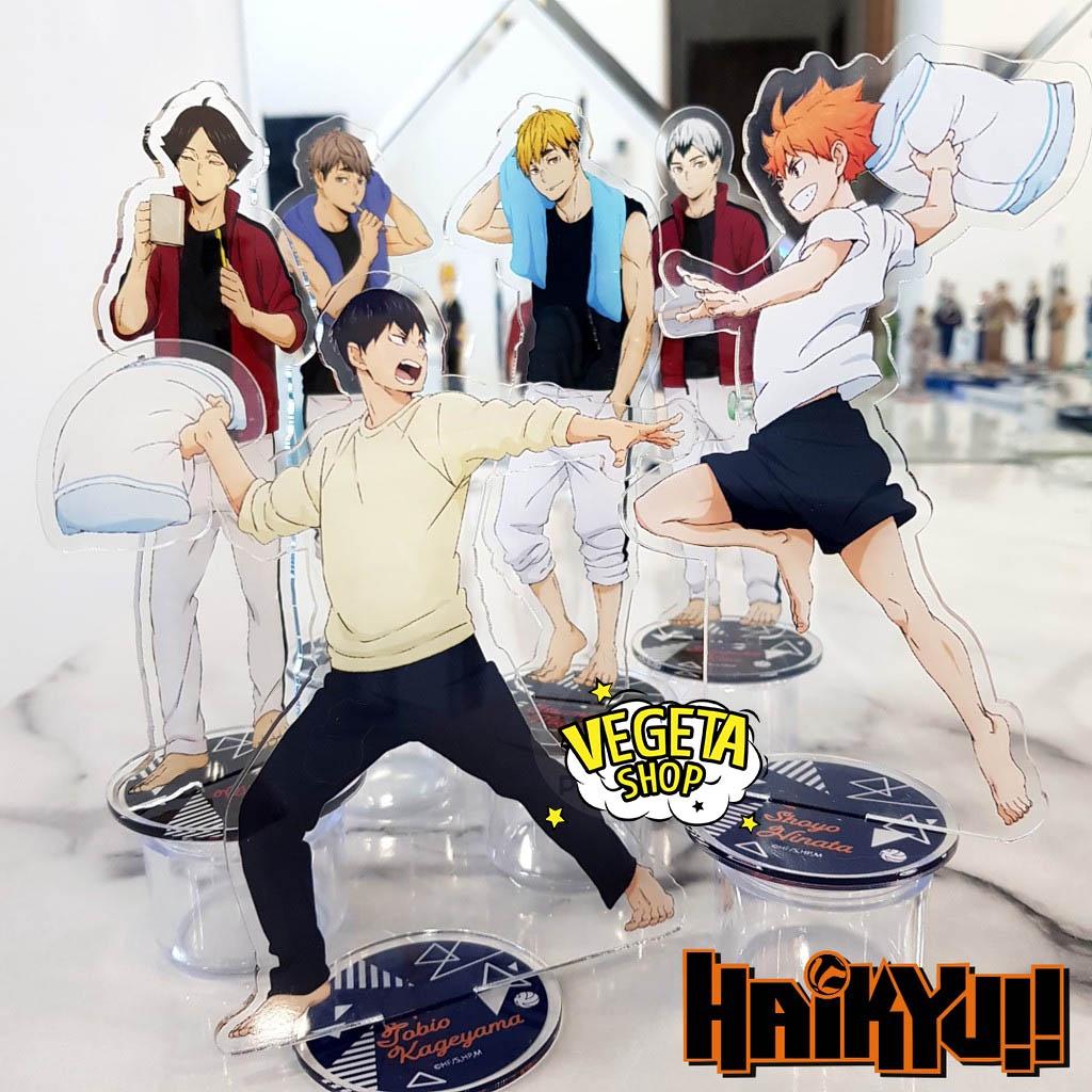 Mô Hình Tượng Standee Acrylic Mica 2 mặt - Haikyuu Haikyu Vua bóng chuyền Sugawara Koshi Yu Nishinoya Kei Tsukishima