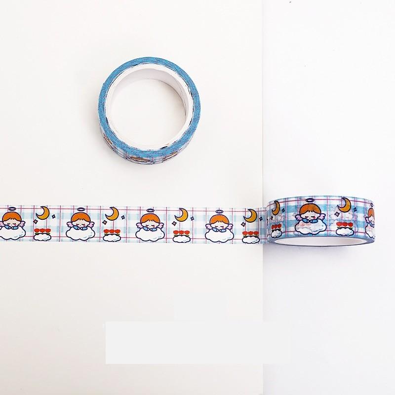 Băng keo trang trí quà, sổ nhiều họa tiết dễ thương PK1273