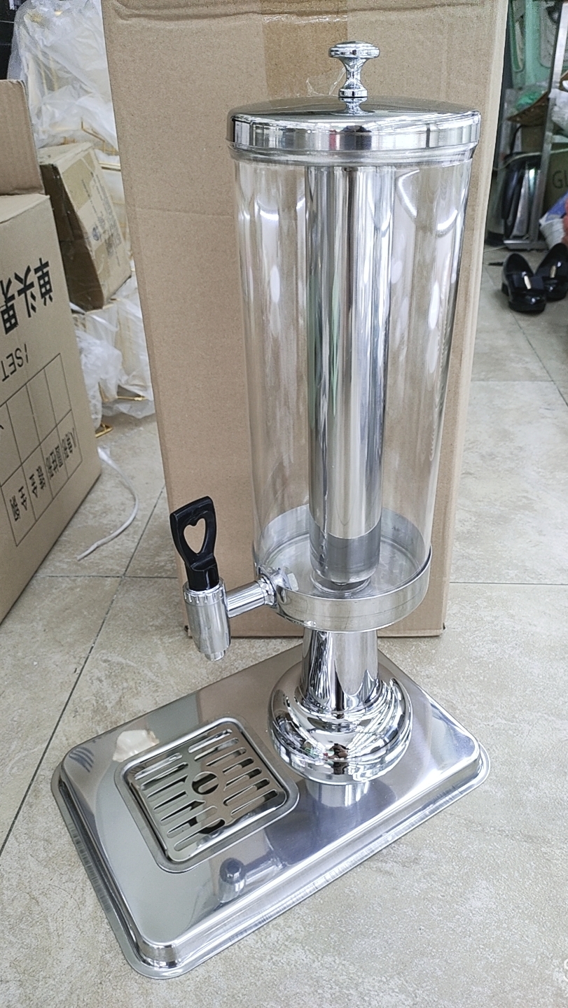 BÌNH ĐỰNG NƯỚC ÉP HOA QUẢ INOX 304 VÀ MICA DUNG TÍCH 3 LÍT