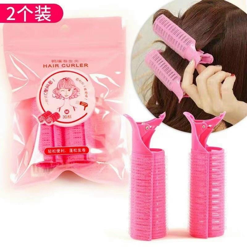 SET 2 KẸP PHỒNG TÓC TỰ NHIÊN