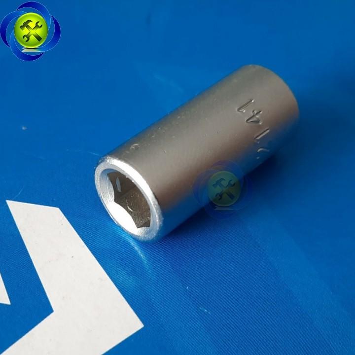 Đầu chuyển 1/4 sang bắn vít 6.35mm Kingtony 2141 dài 25mm