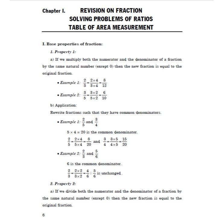 Sách Toán 5 – Mathematics 5 song ngữ Anh-Việt (dùng chung cho các bộ SGK hiện hành) (HA-MK)