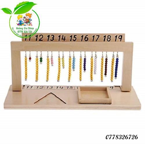 Móc treo các chuỗi hạt cườm màu từ 11 đến 19