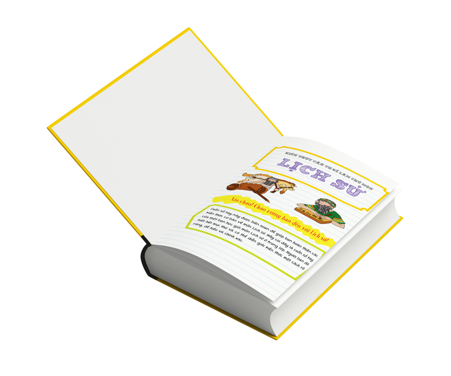 Sách - Sổ tay lịch sử, sách lịch sử Việt Nam và Thế giới - Á Châu Books, bìa cứng in màu