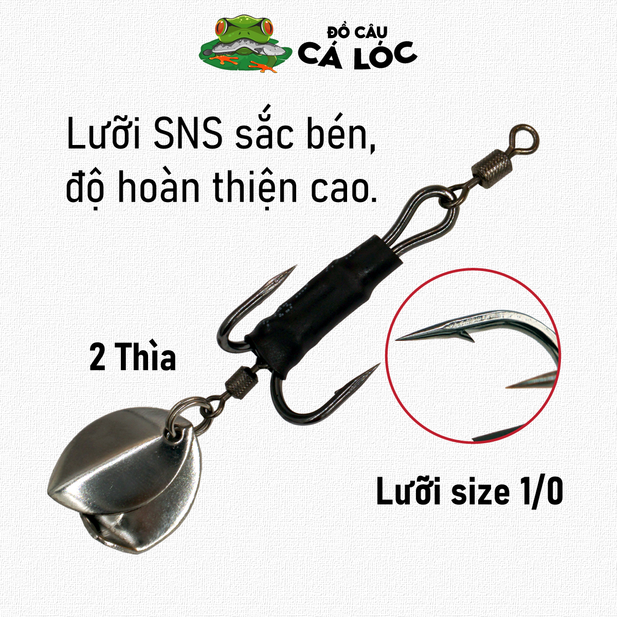 NHÁI HƠI POISON FROG RGB ( nổi )- mồi giả Thái Lan câu lure cá lóc giá rẻ siêu nhạy - 4 CM / 7 GR