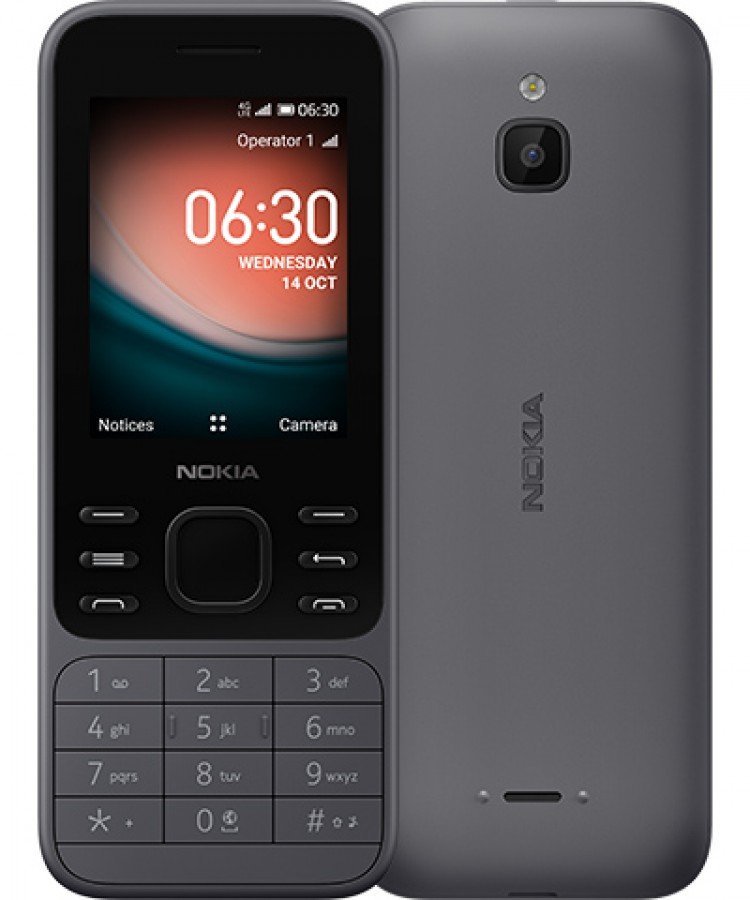 Điện thoại Nokia 6300 4G -Hàng chính hãng- Charcoal