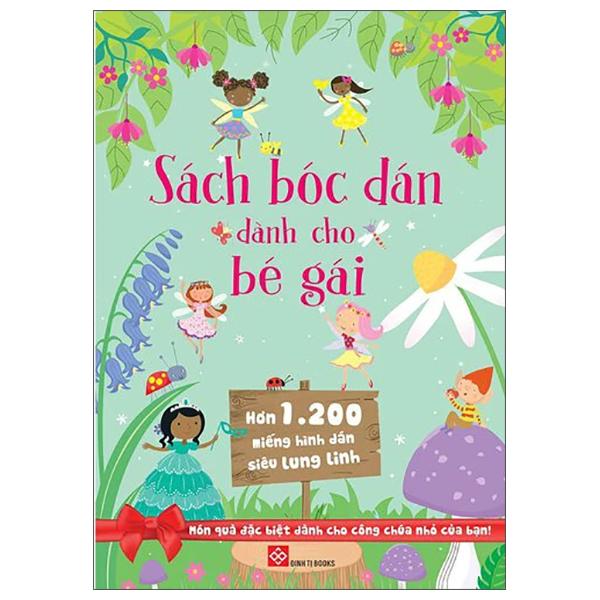 Hình ảnh Bộ Sách Bóc Dán Dành Cho Bé Gái (Bộ 4 Cuốn)