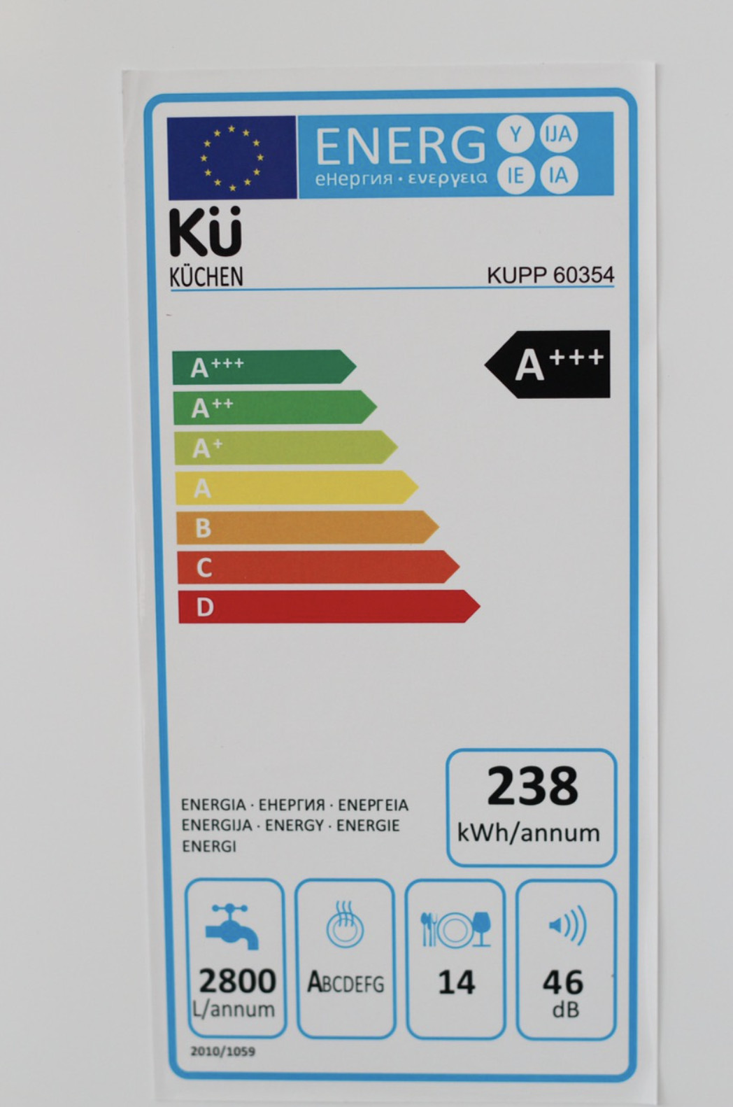 Máy Rửa Bát KUCHEN KUPP 60353