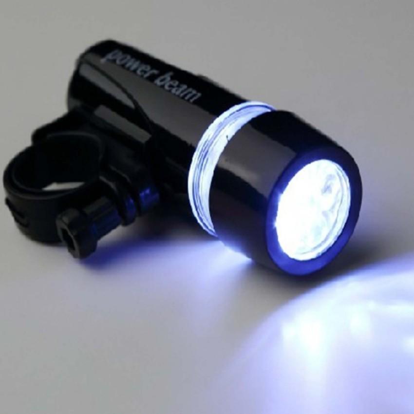 Bộ Đèn Pin Gắn Xe Đạp Và Đèn Chiếu Hậu 5 Led 206211 + Tặng 1 Đèn Led Gắn van xe .