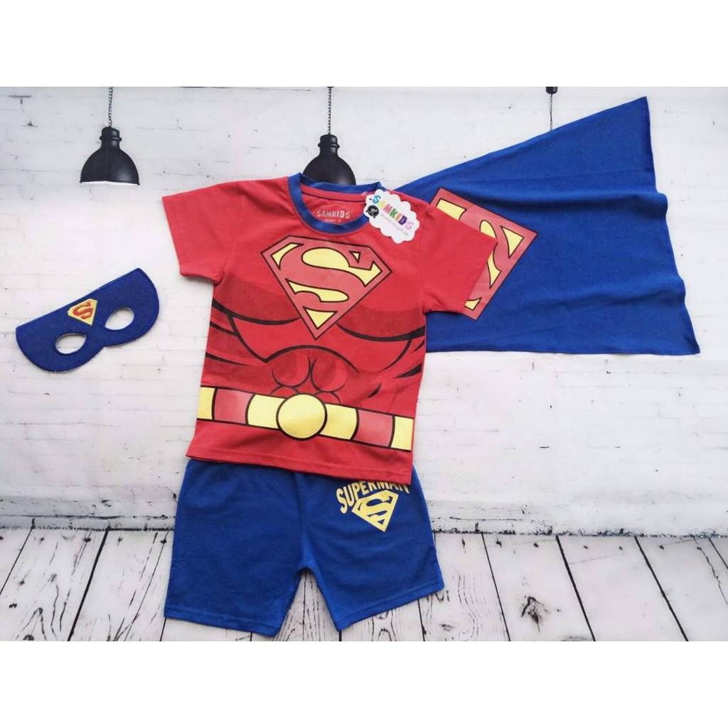 Bộ Quần Áo Superman Cho Bé