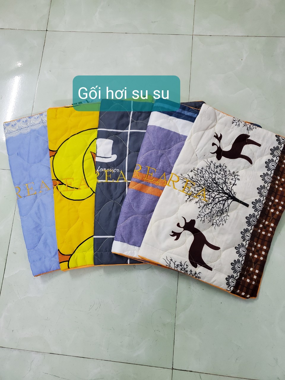 Áo gối nằm cotton poly 40x60cm. Có khóa kéo, mẫu mã đẹp, giao màu ngẫu nhiên