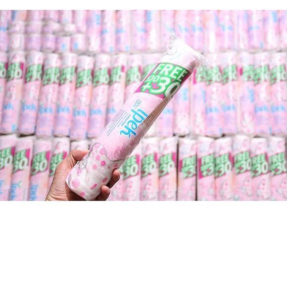 (Mua 6 tặng 1 bông aura 150 miếng) Bông tẩy trang ipek thỗ nhĩ kì 130 miếng
