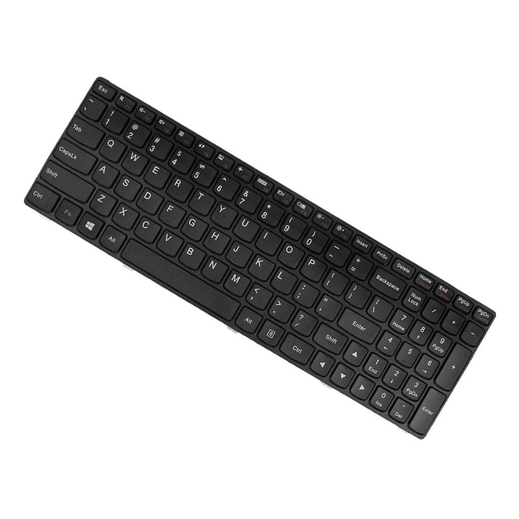Replacement Laptop Keyboard US for Lenovo G500 G505 G510 Keyboard with Frame